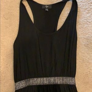 Aqua racerback dress